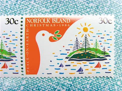 国外圣诞节题材邮票