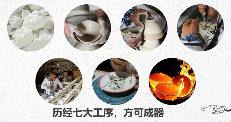 福寿尊瓷器工艺描述