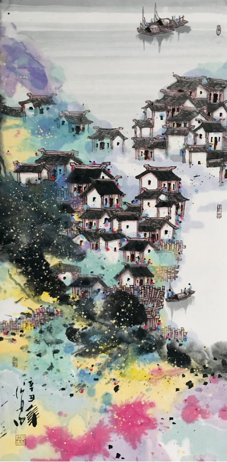 “漆”彩人生——当代著名画家贾绍昌的漆画艺术