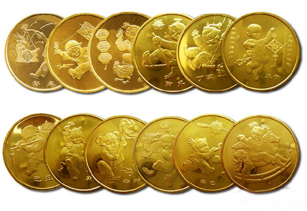 十二生肖纪念币收藏品市场回收价格参考