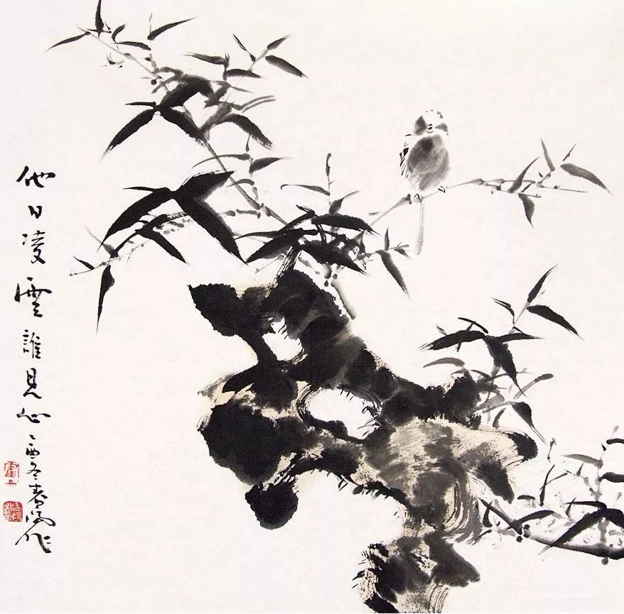 霍春阳国画《花鸟》 成交价格：RMB 11,200,000 尺寸：67×67cm